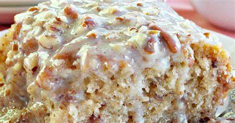 Southern Pecan Praline Sheet Cake